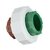 Union Doble 2 a 63 Fusion Rosca Verde Agua IPS