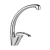 Griferia De Cocina Monocomando Pico Alto TG PLAST