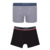 Kit 2 Cuecas Boxer Lupo Kids Algodão com Elastano