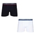Kit 2 Cuecas Boxer Lupo Algodão com Elastano