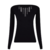 Blusa Manga Longa Loba Trend Sem Costura Feminina - comprar online