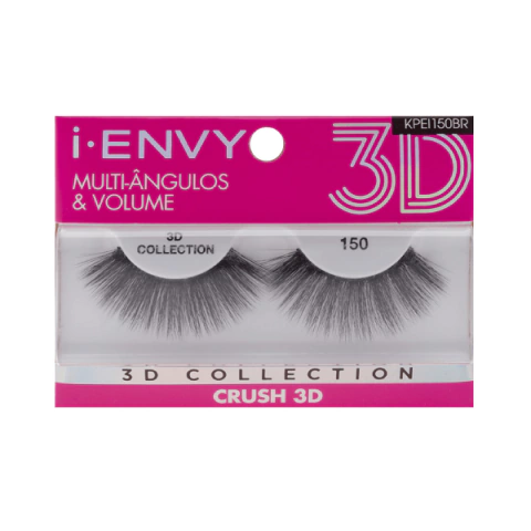 Cílios Postiços Kiss NY I-Envy 3D Crush 150