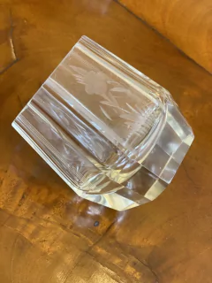 Conjunto para licor Art Déco em cristal