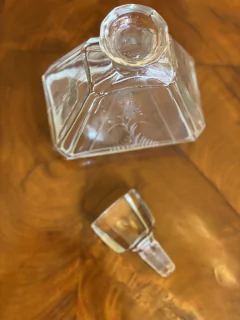 Conjunto para licor Art Déco em cristal - comprar online