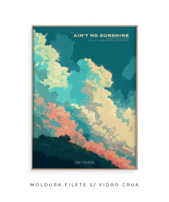 Quadro / Pôster - Bill Withers - Ain't No Sunshine - comprar online