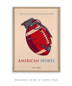 Imagem do Quadro / Pôster - Arctic Monkeys - American Sports