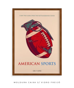 Quadro / Pôster - Arctic Monkeys - American Sports - comprar online