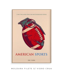 Quadro / Pôster - Arctic Monkeys - American Sports - comprar online