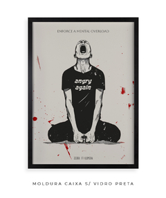 Quadro / Pôster - Megadeth - Angry Again - Zebra Filomena | Quadros e Pôsteres de Música