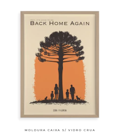 Imagem do Quadro / Pôster - John Denver - Back Home Again