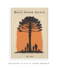 Imagem do Quadro / Pôster - John Denver - Back Home Again