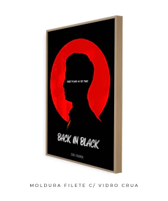 Quadro / Pôster - AC/DC - Back in Black na internet
