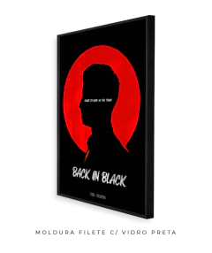 Quadro / Pôster - AC/DC - Back in Black