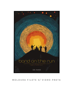 Imagem do Quadro / Pôster - Paul McCartney and Wings - Band on the Run