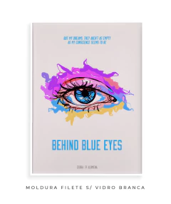 Imagem do Quadro / Pôster - The Who - Behind Blue Eyes