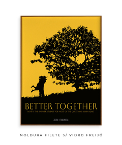 Quadro / Pôster - Better Together - Zebra Filomena | Quadros e Pôsteres de Música