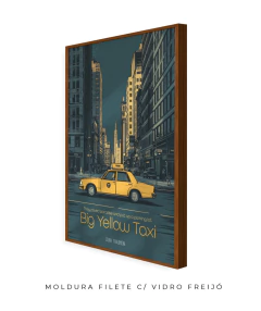Quadro / Pôster - Joni Mitchell - Big Yellow Taxi - loja online