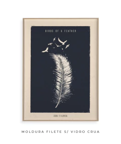 Quadro / Pôster - Billie Eilish - Birds of a Feather - comprar online