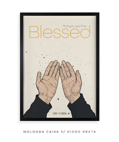 Quadro / Pôster - Blessed - Zebra Filomena | Quadros e Pôsteres de Música