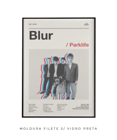 Quadro / Pôster -- Blur - Parklife