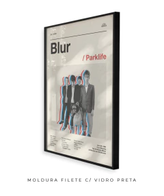Quadro / Pôster -- Blur - Parklife - comprar online