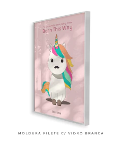 Quadro / Pôster - Lady Gaga - Born This Way