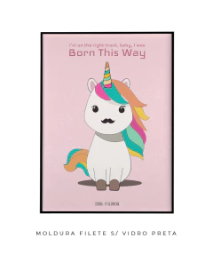 Imagem do Quadro / Pôster - Lady Gaga - Born This Way