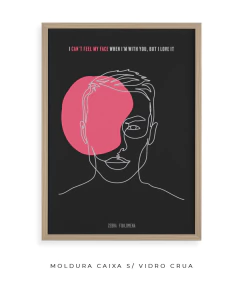 Imagem do Quadro / Pôster - The Weeknd - Can't Feel My Face