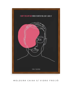 Quadro / Pôster - The Weeknd - Can't Feel My Face - comprar online
