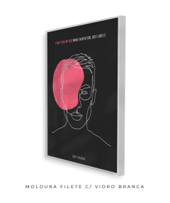 Quadro / Pôster - The Weeknd - Can't Feel My Face