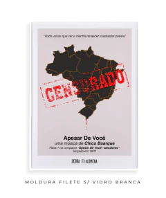 Imagem do Quadro / Pôster - Chico Buarque - Apesar de Você