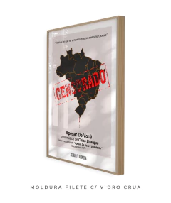 Quadro / Pôster - Chico Buarque - Apesar de Você na internet