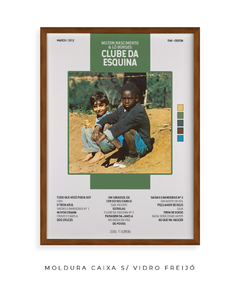 Quadro / Pôster - Clube da Esquina - comprar online