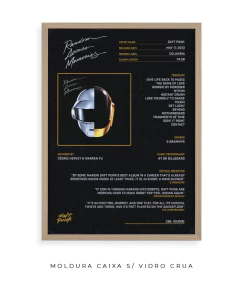 Imagem do Quadro / Pôster -- Daft Punk - Random Access Memories