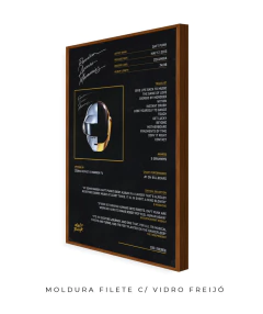 Quadro / Pôster -- Daft Punk - Random Access Memories - loja online