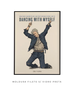 Imagem do Quadro / Pôster - Billy Idol - Dancing with Myself
