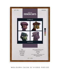 Quadro / Pôster - Demon Days - comprar online