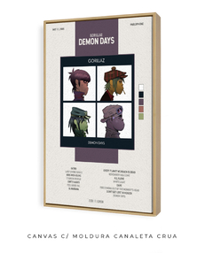 Quadro / Pôster - Demon Days - comprar online