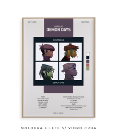 Quadro / Pôster - Demon Days - comprar online