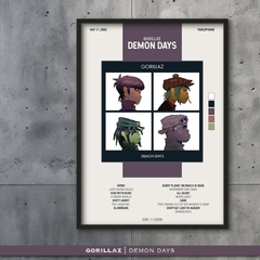 Quadro / Pôster - Demon Days