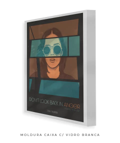 Quadro / Pôster - Oasis - Don't Look Back In Anger - loja online