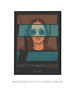 Imagem do Quadro / Pôster - Oasis - Don't Look Back In Anger