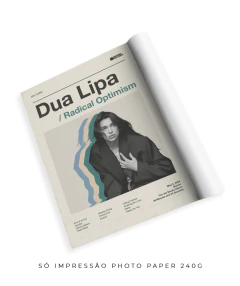 Quadro / Pôster - Dua Lipa - Radical Optimism