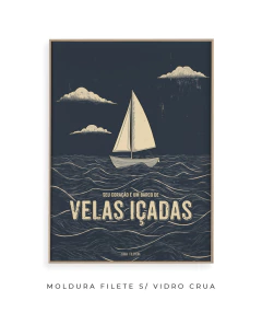 Quadro / Pôster - Emílio Santiago - Velas Içadas - comprar online