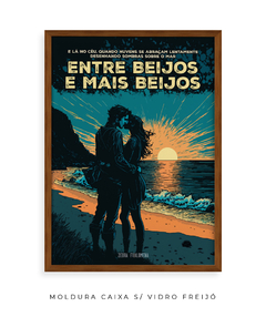 Quadro / Pôster - Entre Beijos e Mais Beijos - comprar online