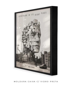 Quadro / Pôster - Radiohead - Everything in its Right Place - loja online