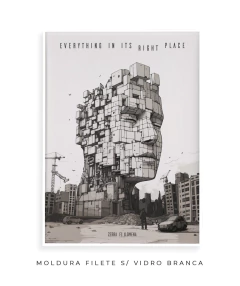 Imagem do Quadro / Pôster - Radiohead - Everything in its Right Place