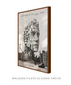Quadro / Pôster - Radiohead - Everything in its Right Place - loja online