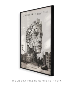 Quadro / Pôster - Radiohead - Everything in its Right Place