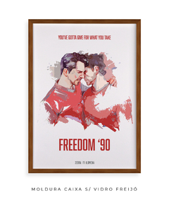 Quadro / Pôster - Freedom '90 - comprar online